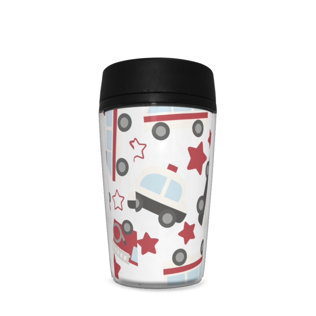 働く車のタンブラー