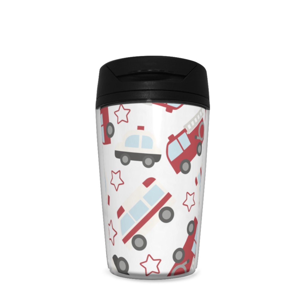 働く車のタンブラー