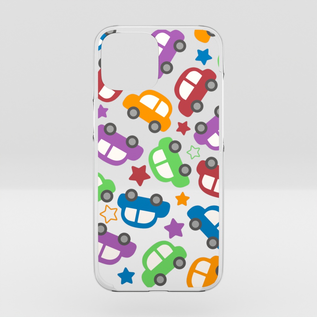 クルマのクリアiPhoneケース