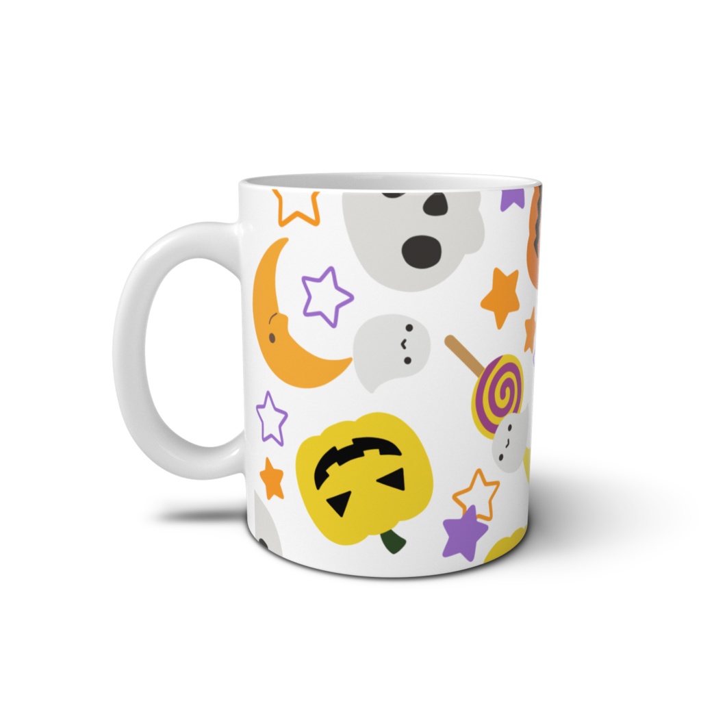 ハロウィンのマグカップ