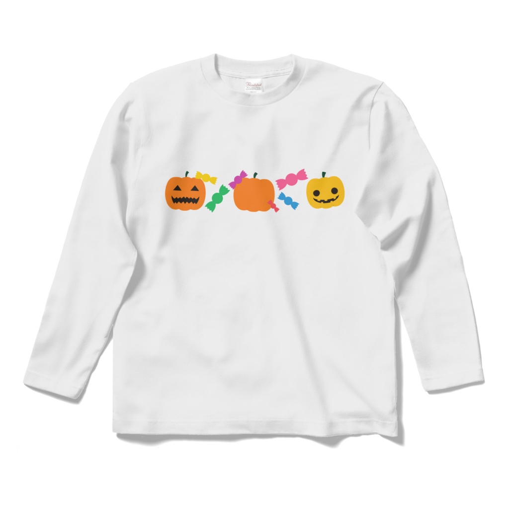 ハロウィンのロングスリーブTシャツ