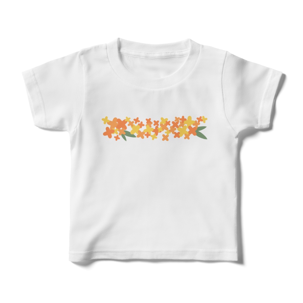 金木犀のキッズTシャツ