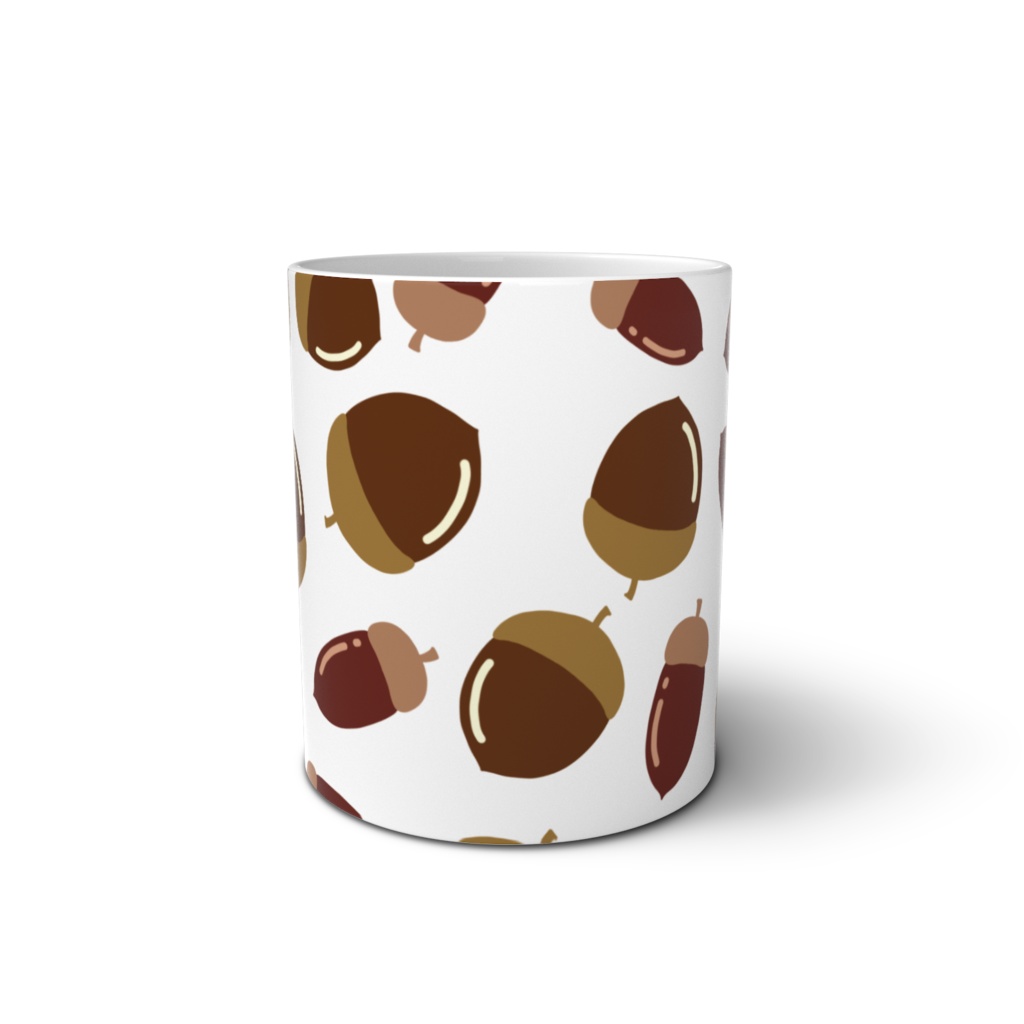 ドングリのマグカップ
