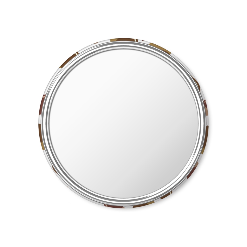 ドングリの缶ミラー