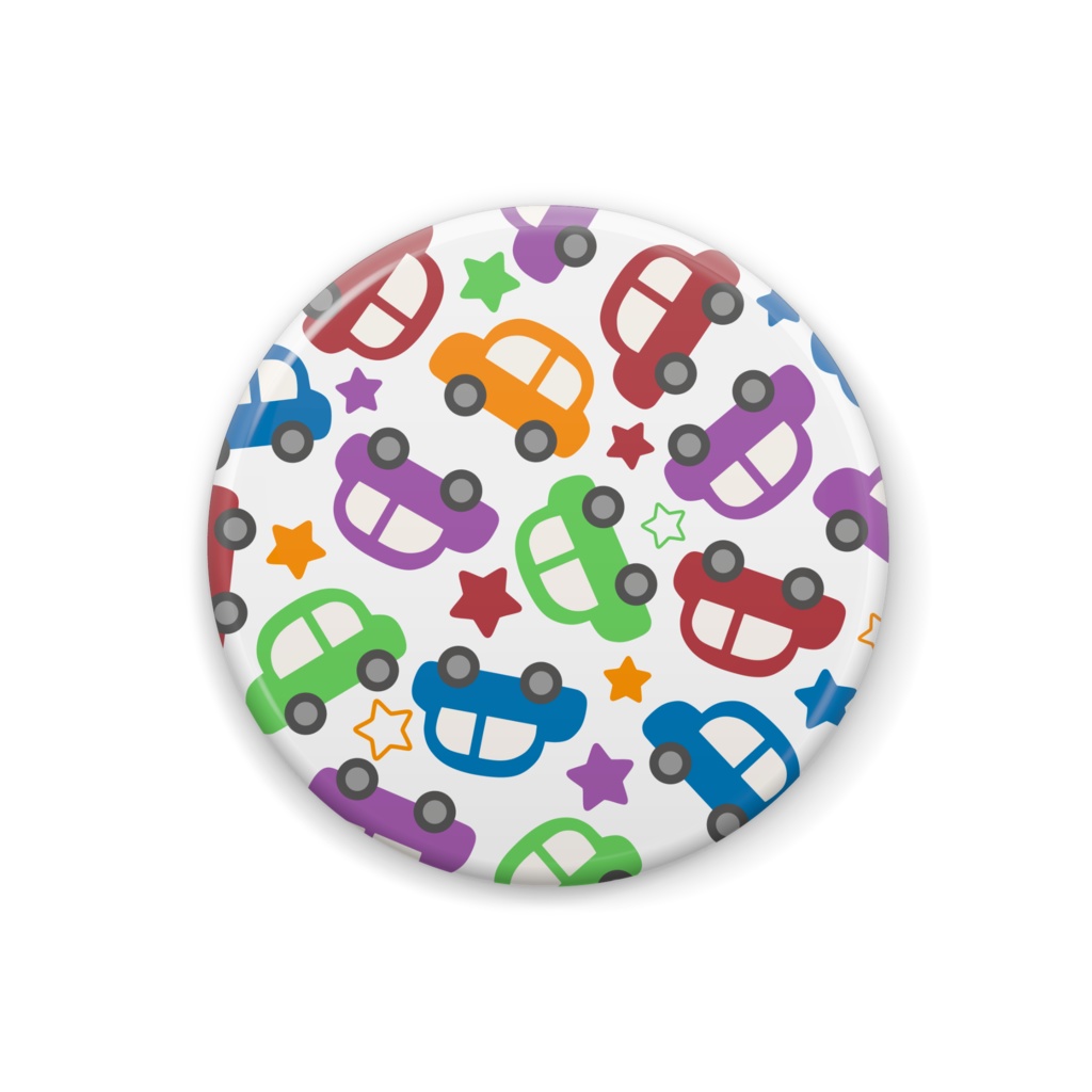 クルマの缶バッジ