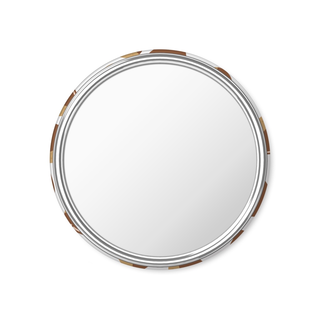 クリの缶ミラー