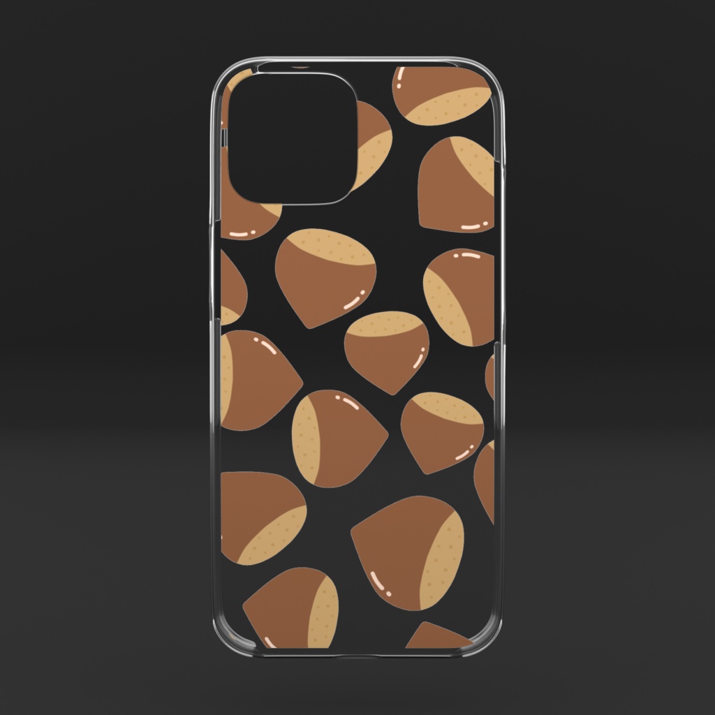 クリのクリアiPhoneケース