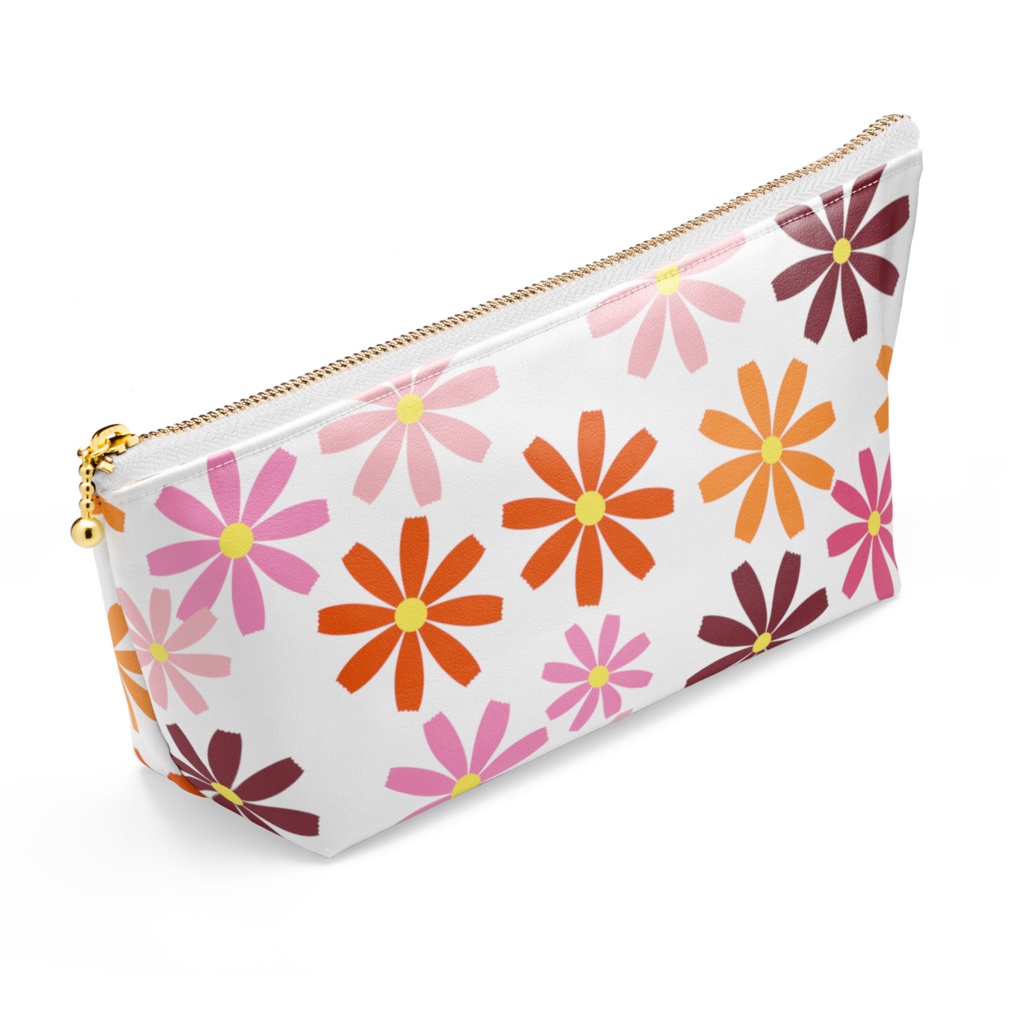 コスモスのポーチ