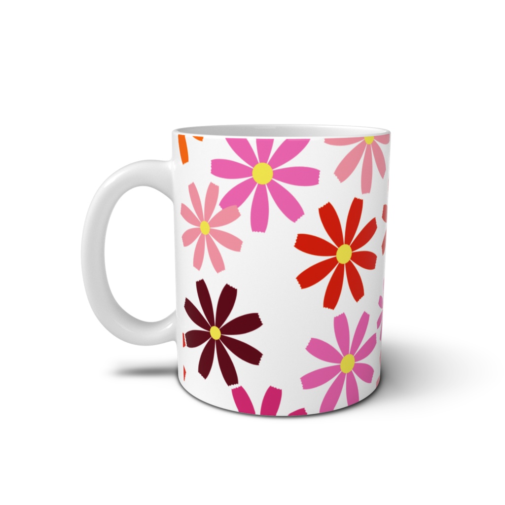 コスモスのマグカップ