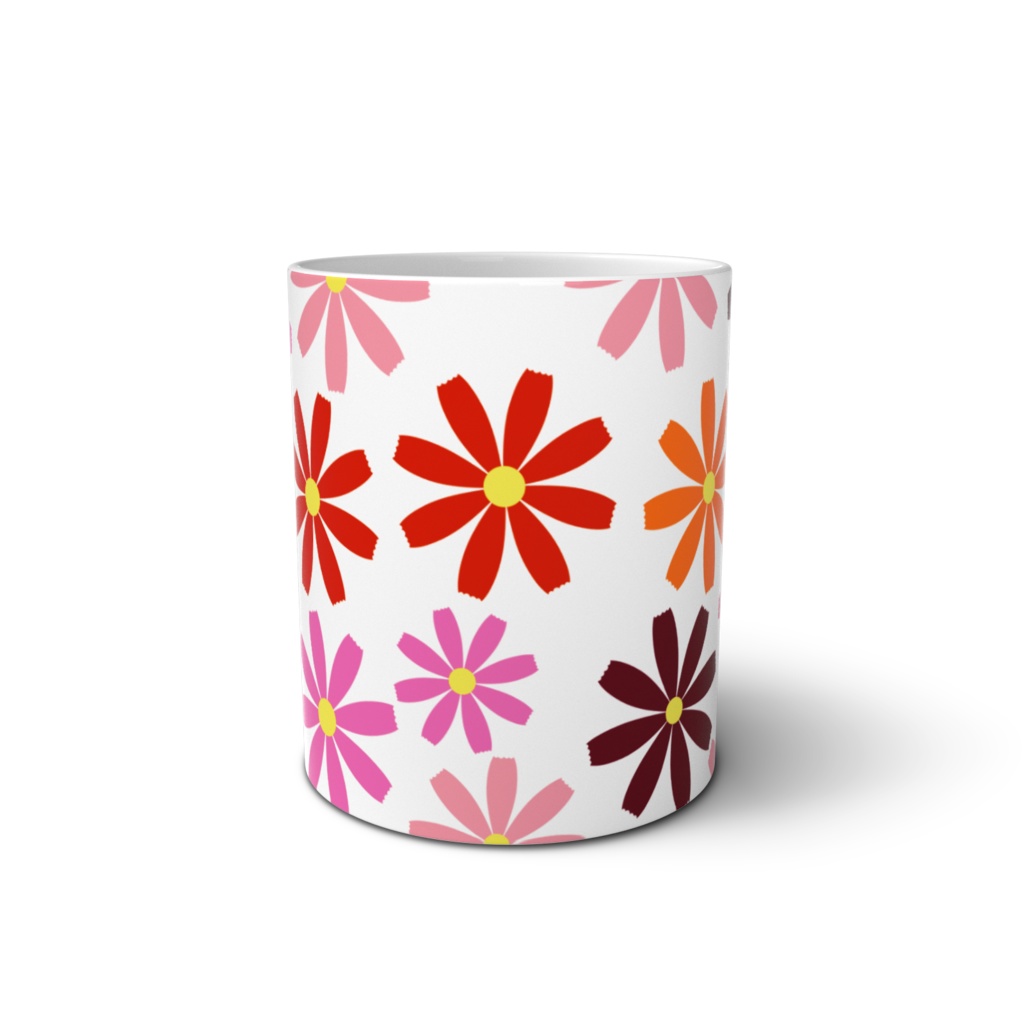 コスモスのマグカップ