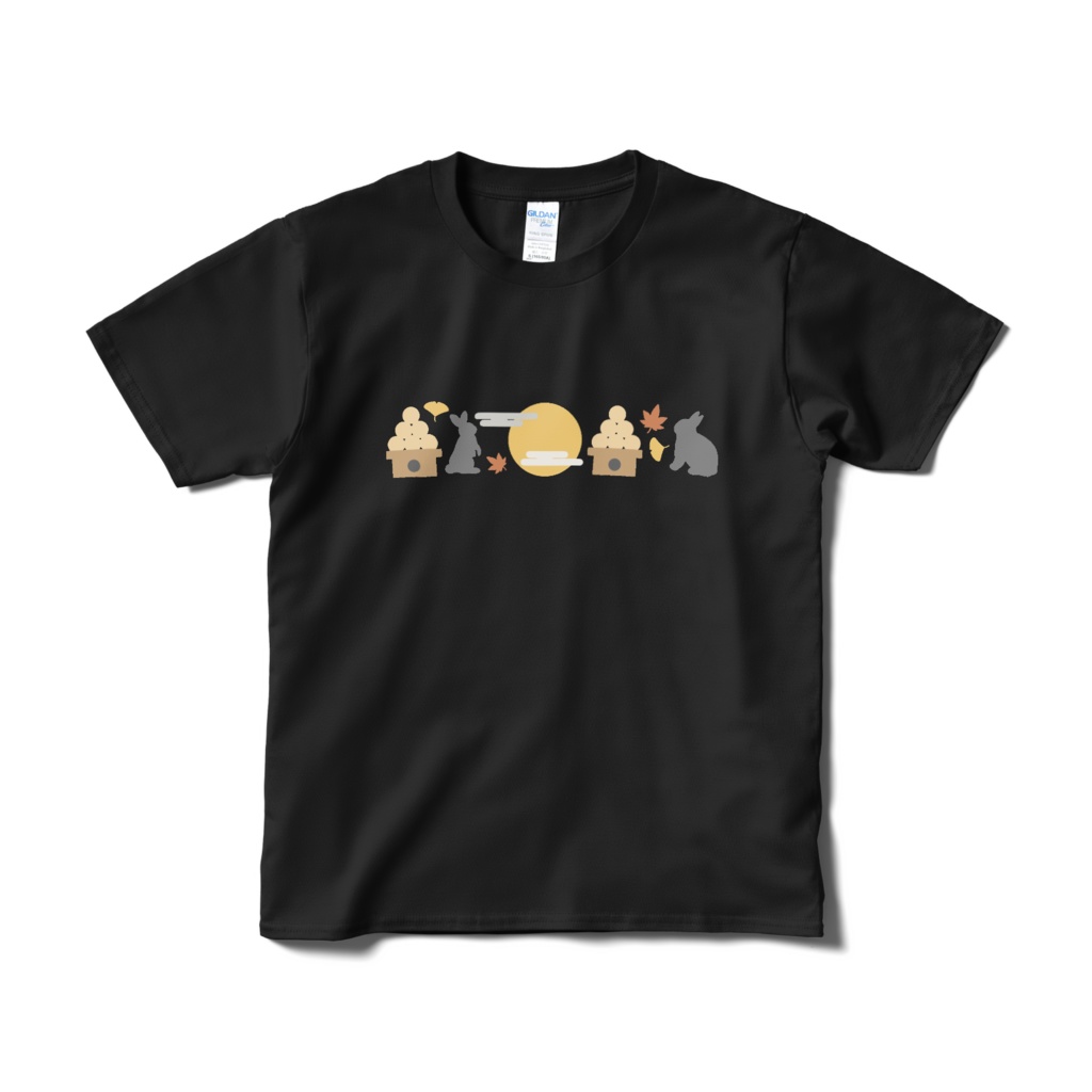 お月見のTシャツ