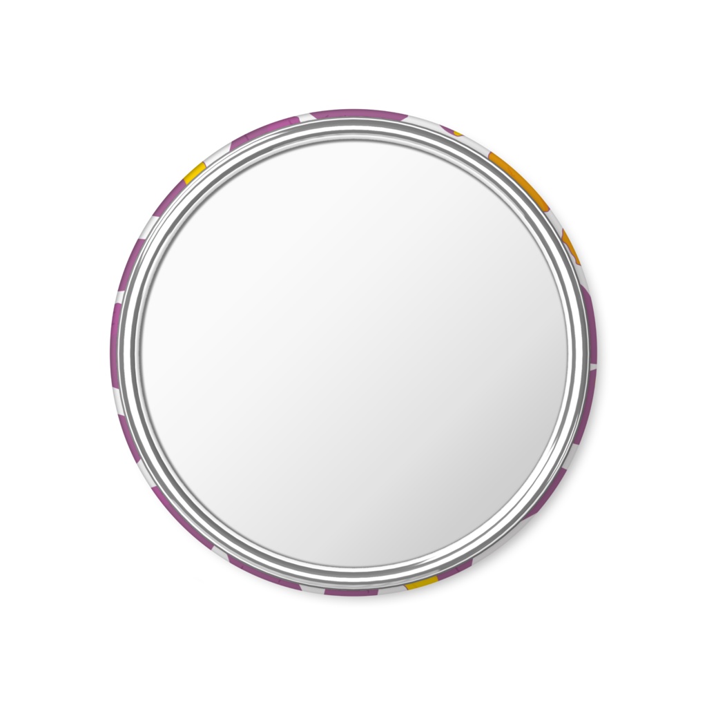 サツマイモの缶ミラー