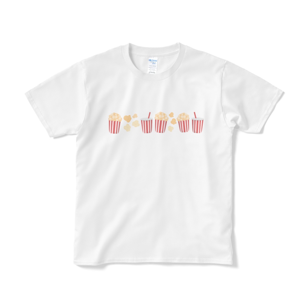 ポップコーンのTシャツ