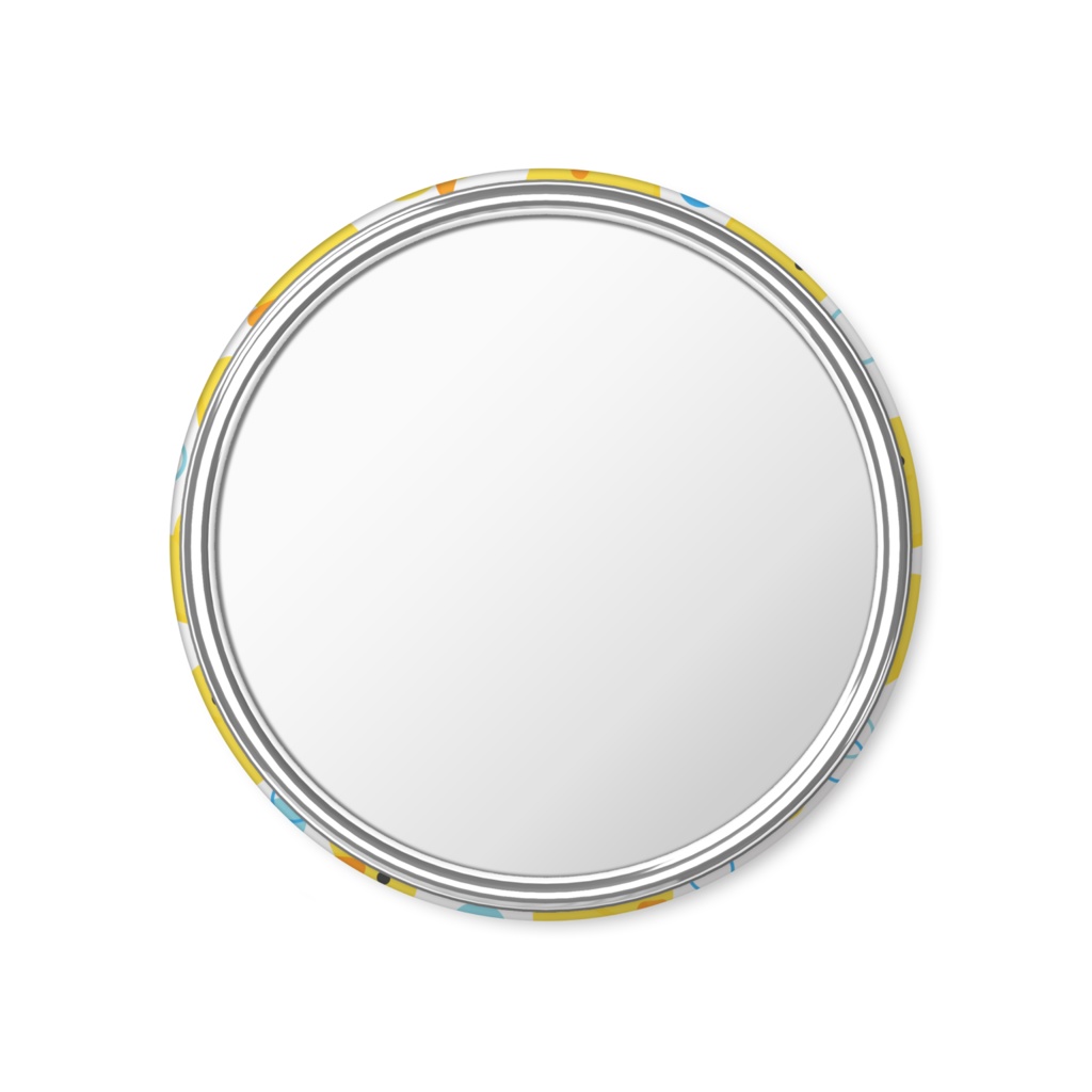 アヒルの缶ミラー