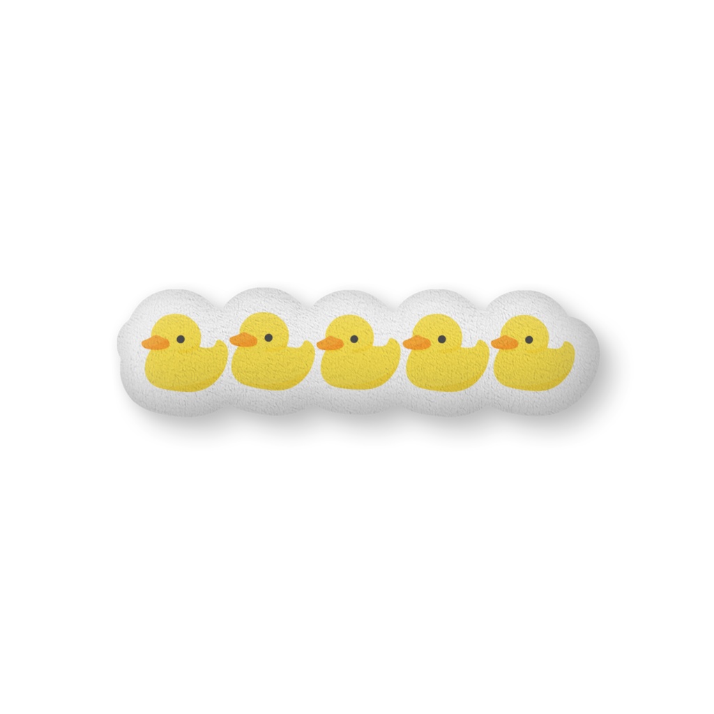 アヒルのクッション