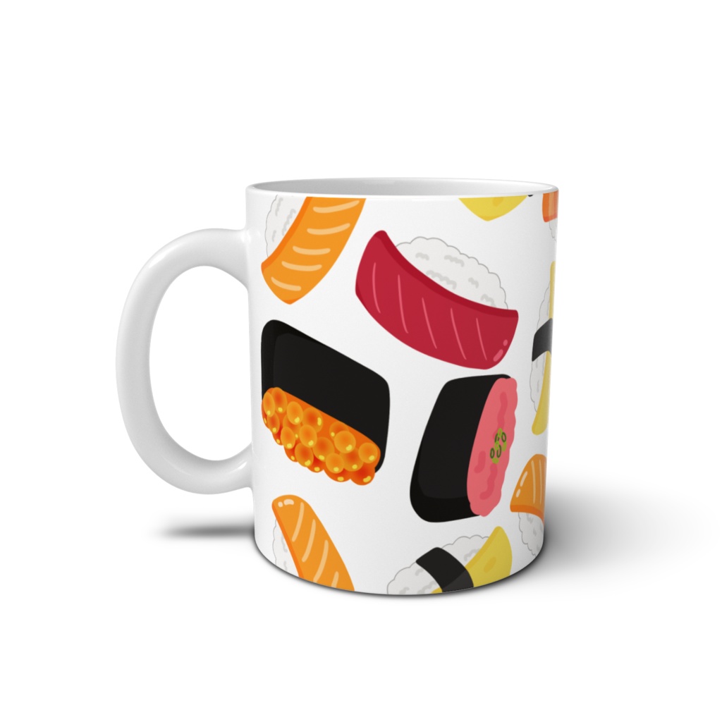 お寿司のマグカップ