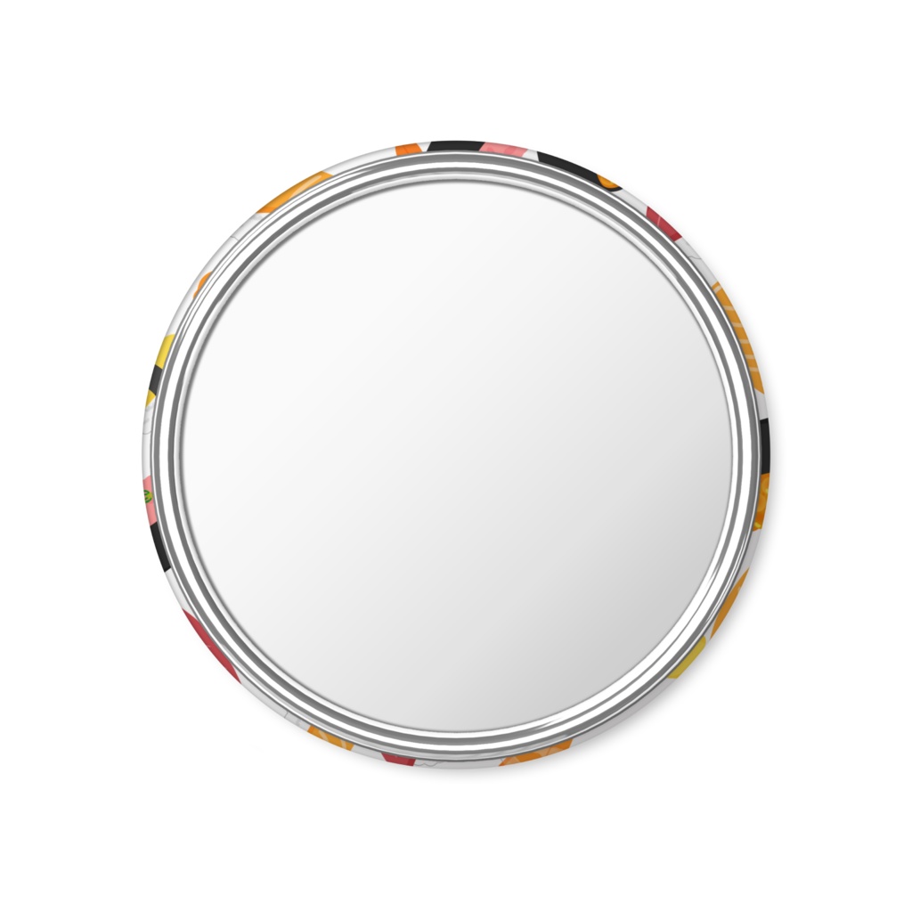 お寿司の缶ミラー