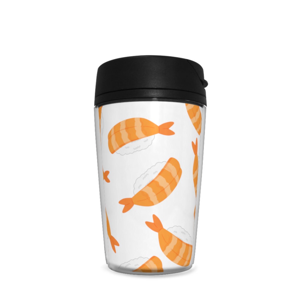 エビのお寿司のタンブラー