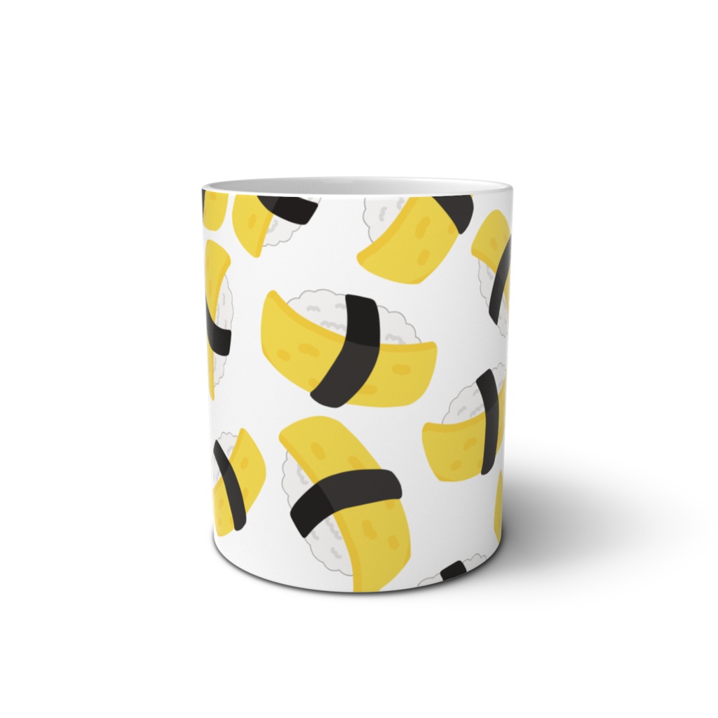 タマゴのお寿司のマグカップ