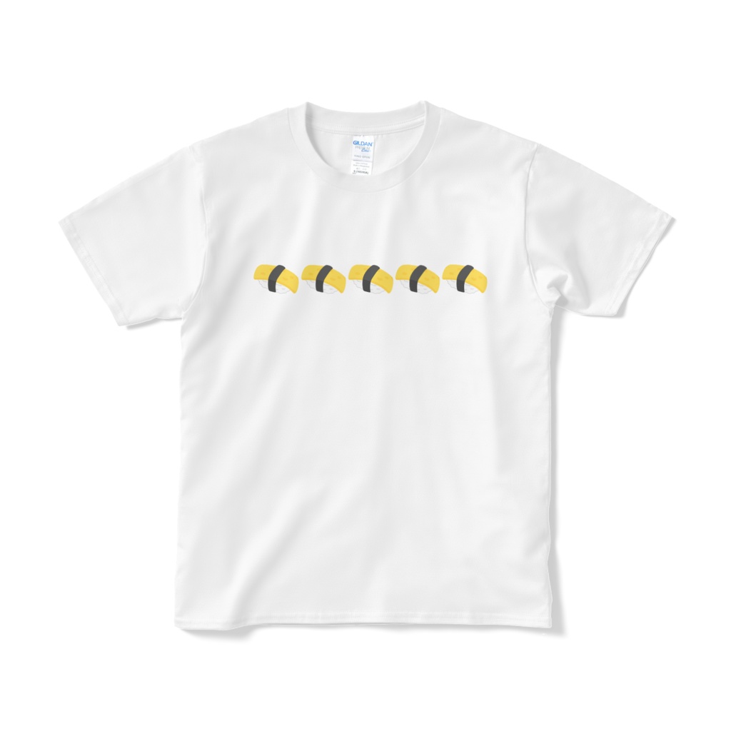 タマゴのお寿司のTシャツ