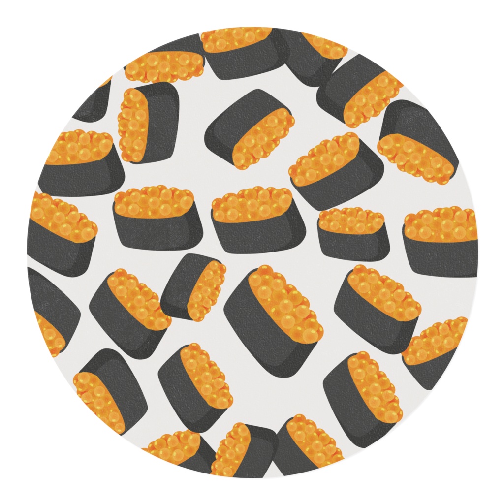 イクラ軍艦のマスキングテープ