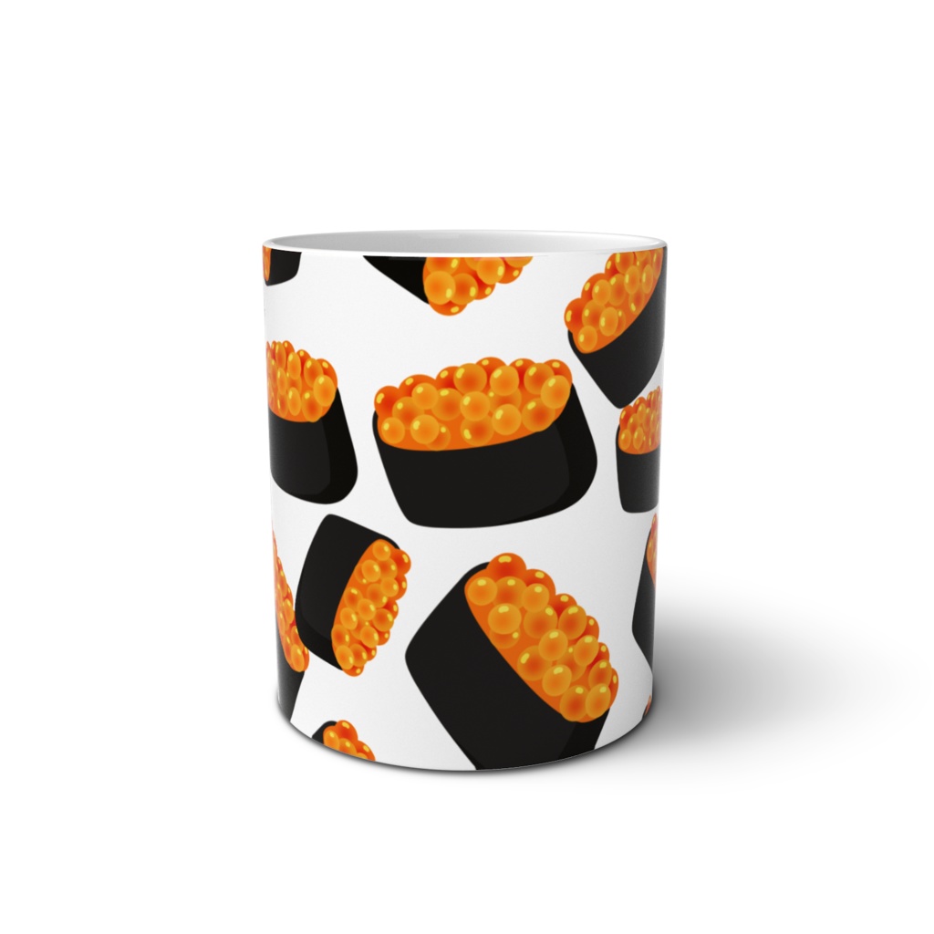 イクラ軍艦のマグカップ