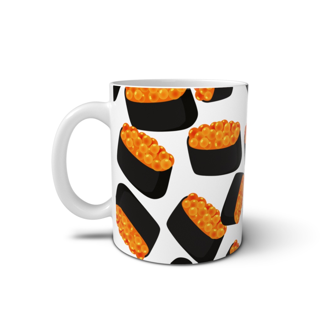 イクラ軍艦のマグカップ