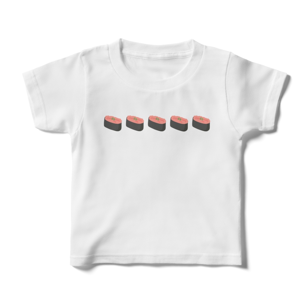 ネギトロ軍艦のキッズTシャツ