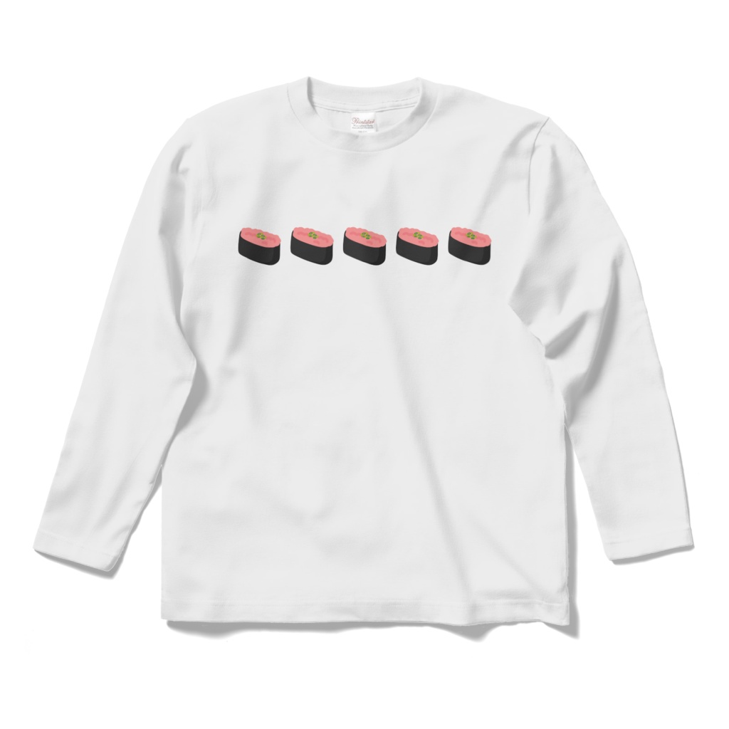 ネギトロ軍艦のロングスリーブTシャツ