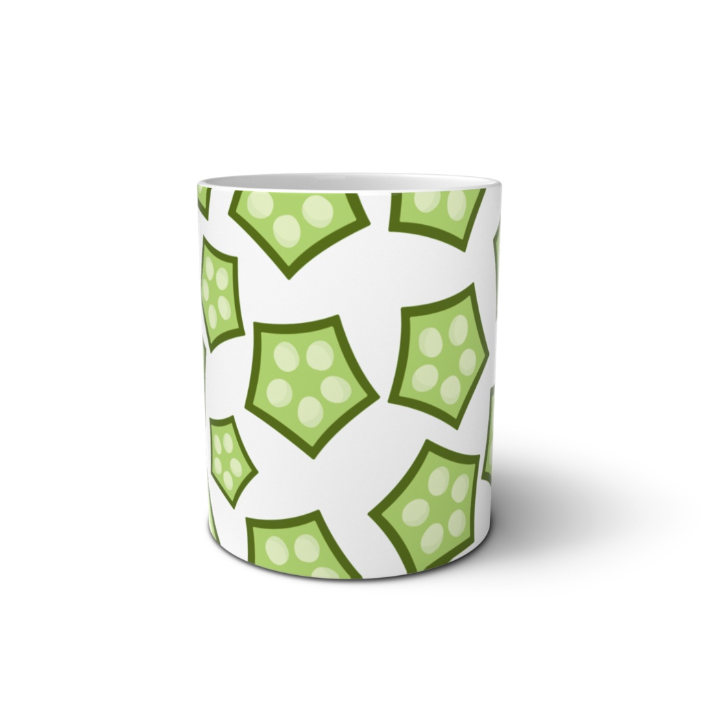 オクラのマグカップ