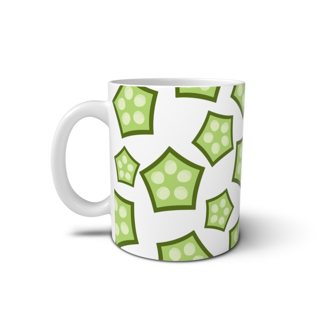 オクラのマグカップ