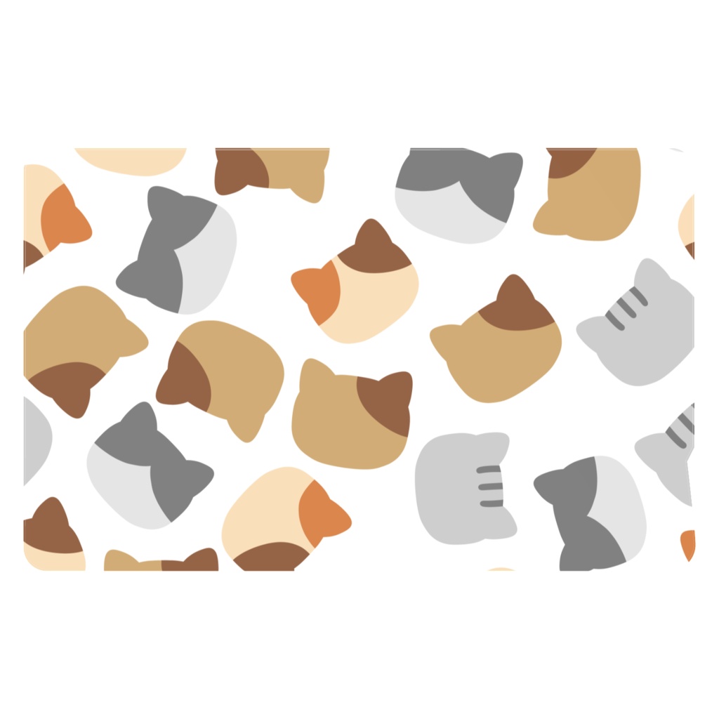 ねこちゃんのICカードステッカー