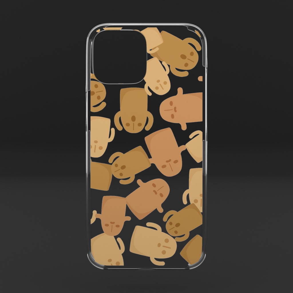 はにわのクリアiPhoneケース