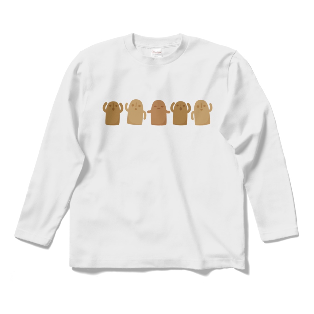 はにわのロングスリーブTシャツ
