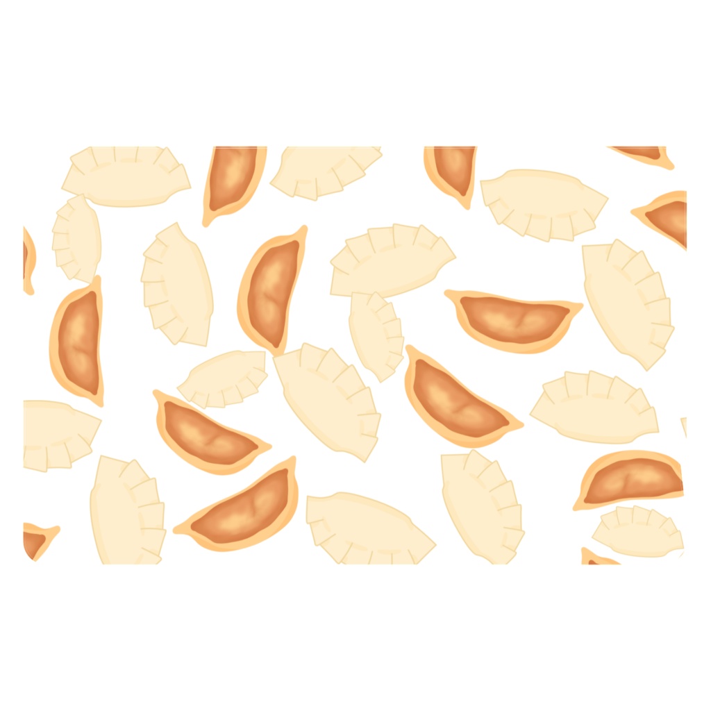 ギョウザのICカードステッカー