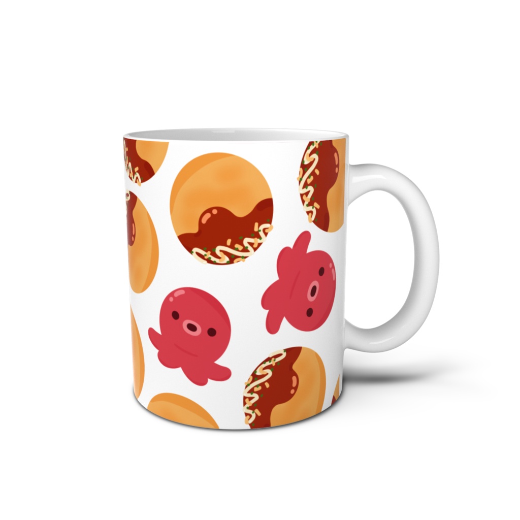 タコヤキのマグカップ