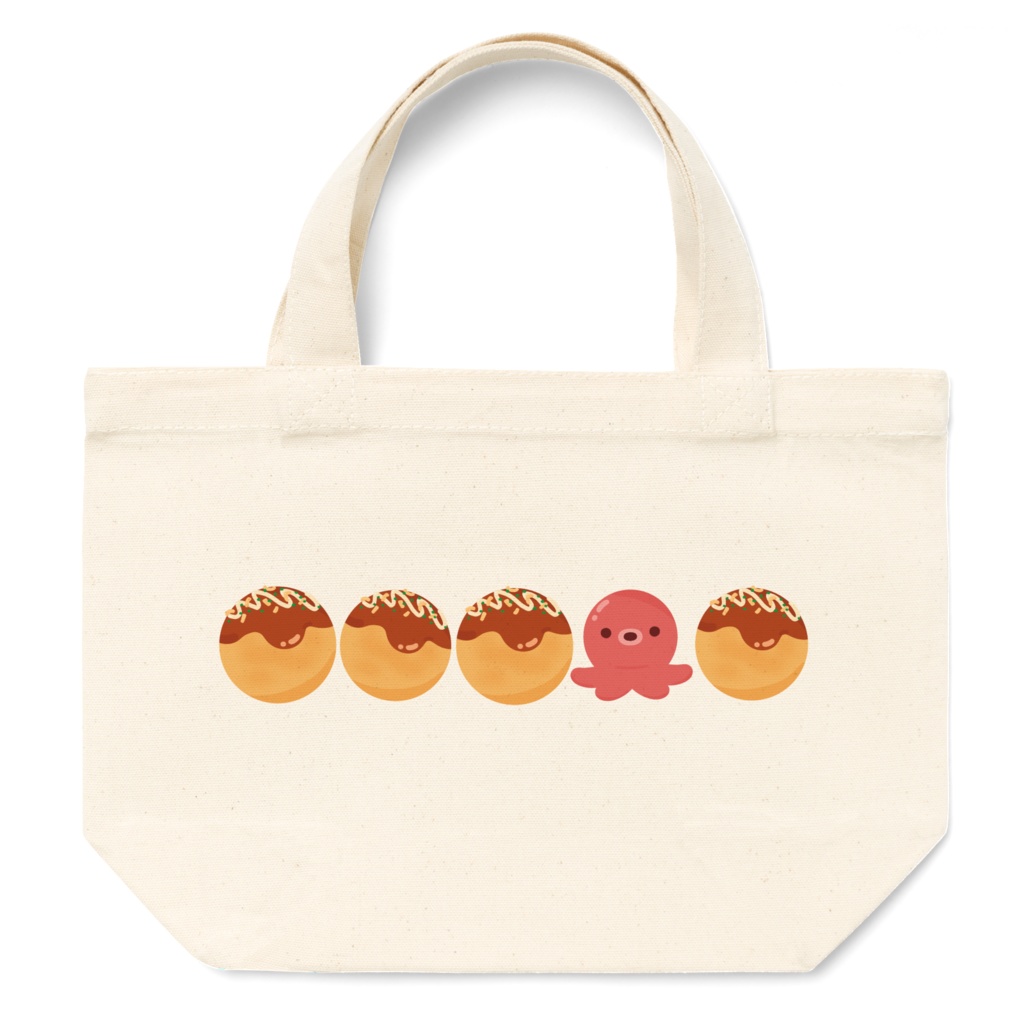 タコヤキのトートバッグ