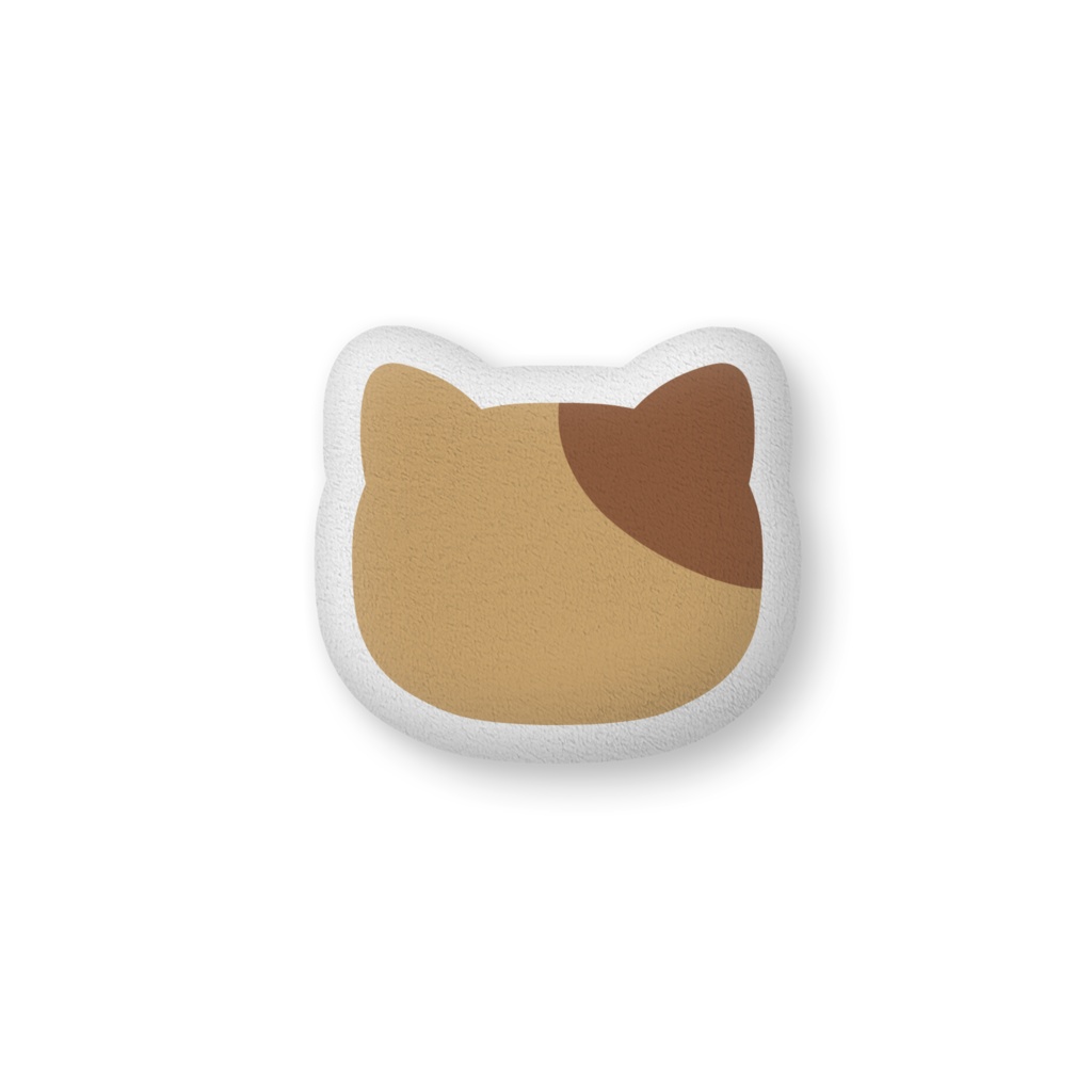 茶猫のクッション