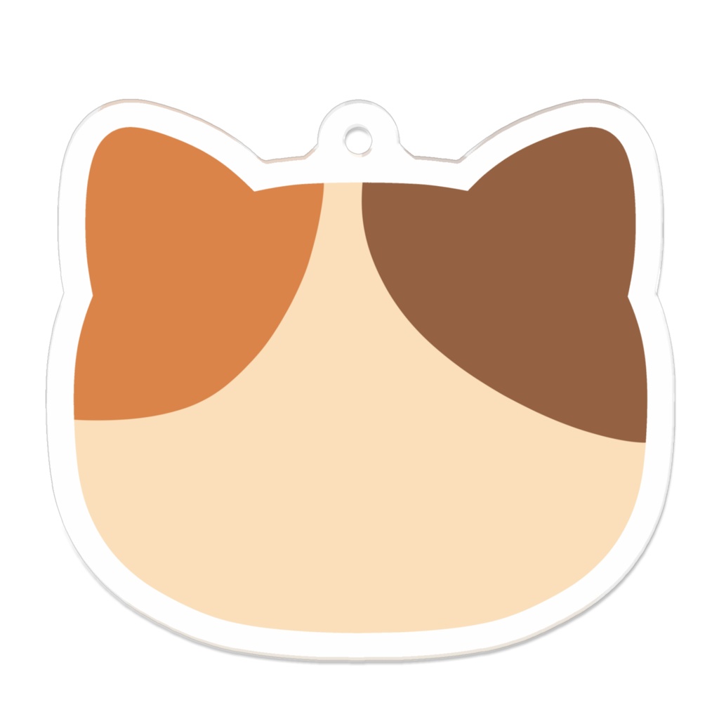 三毛猫のアクリルキーホルダー