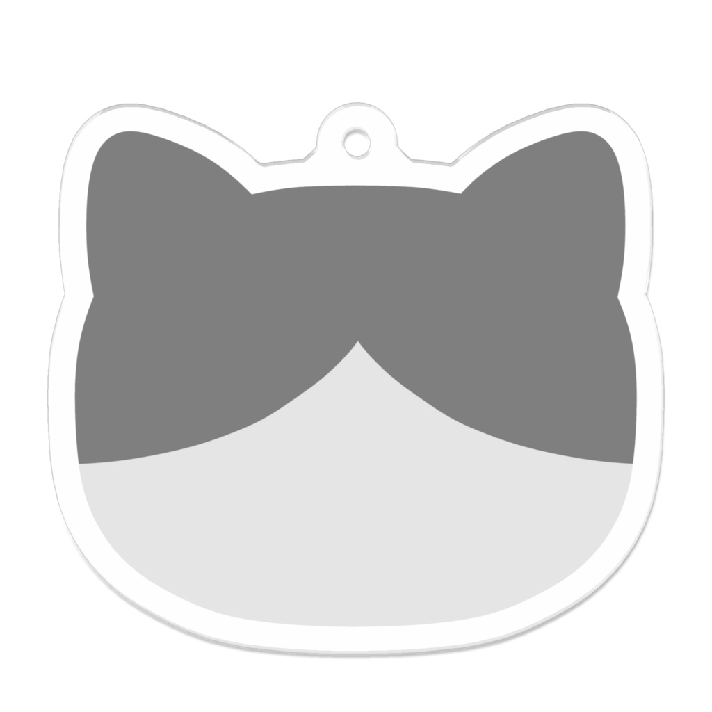 猫のアクリルキーホルダー
