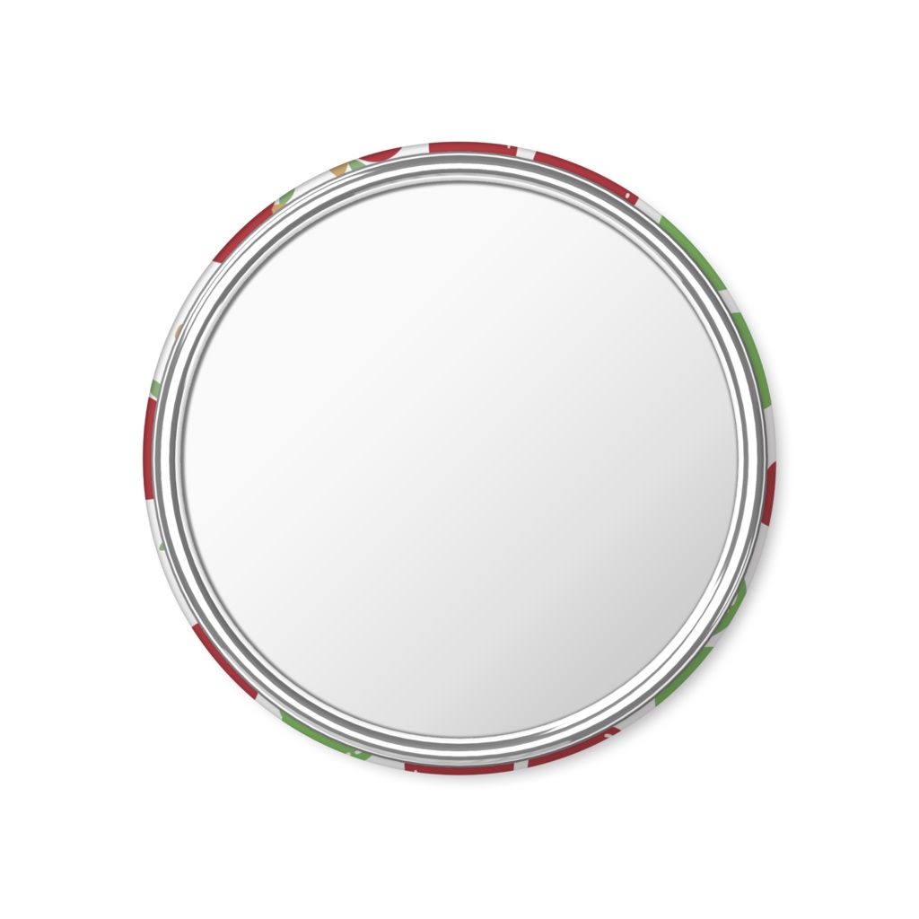 リンゴの缶ミラー