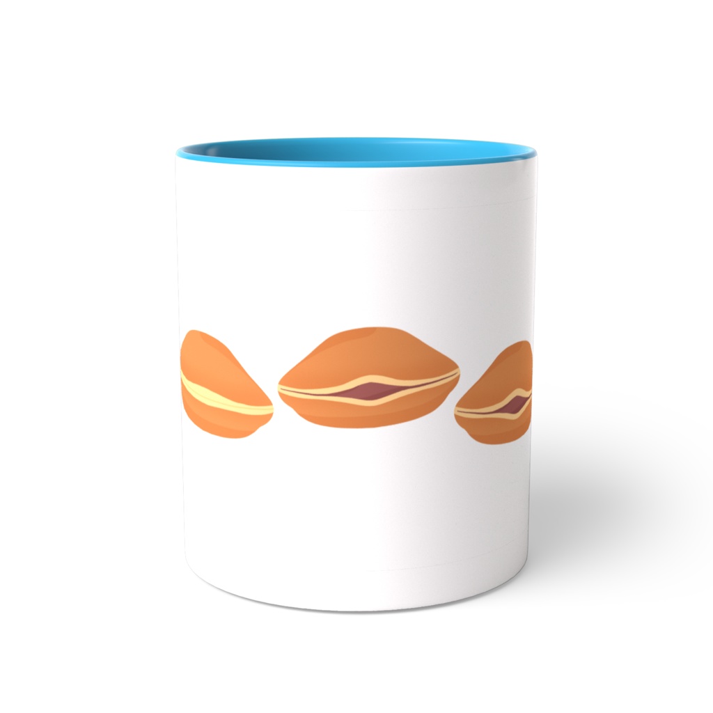 どらやきのツートンカラーマグカップ