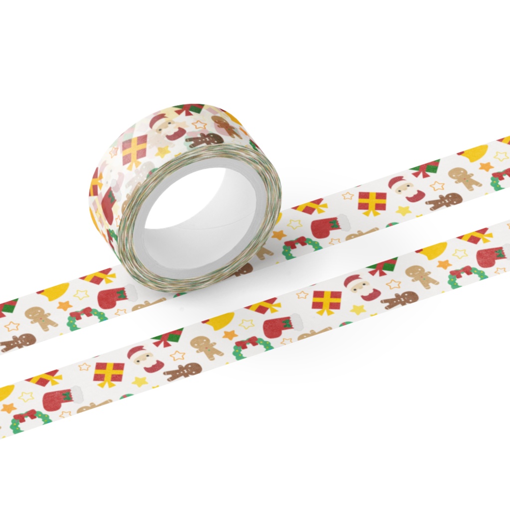 クリスマスのマスキングテープ
