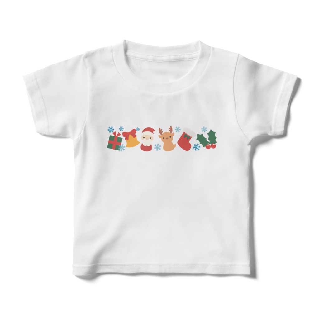 クリスマスのキッズTシャツ