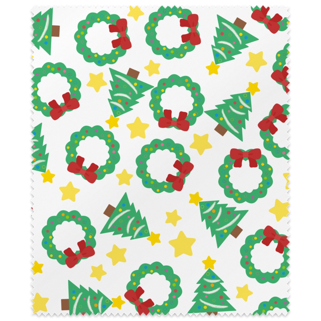 クリスマスのメガネ拭き