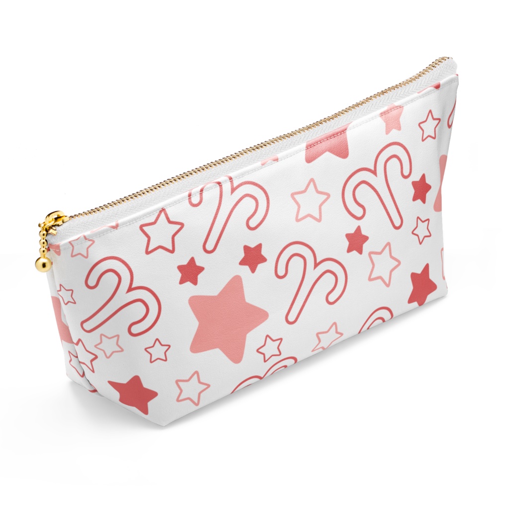 赤色のおひつじ座のポーチ