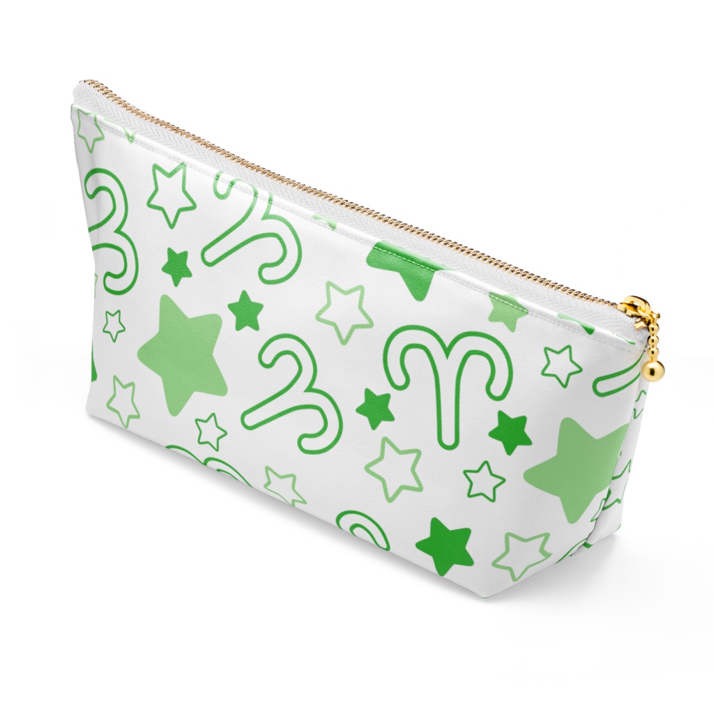 緑色のおひつじ座のポーチ
