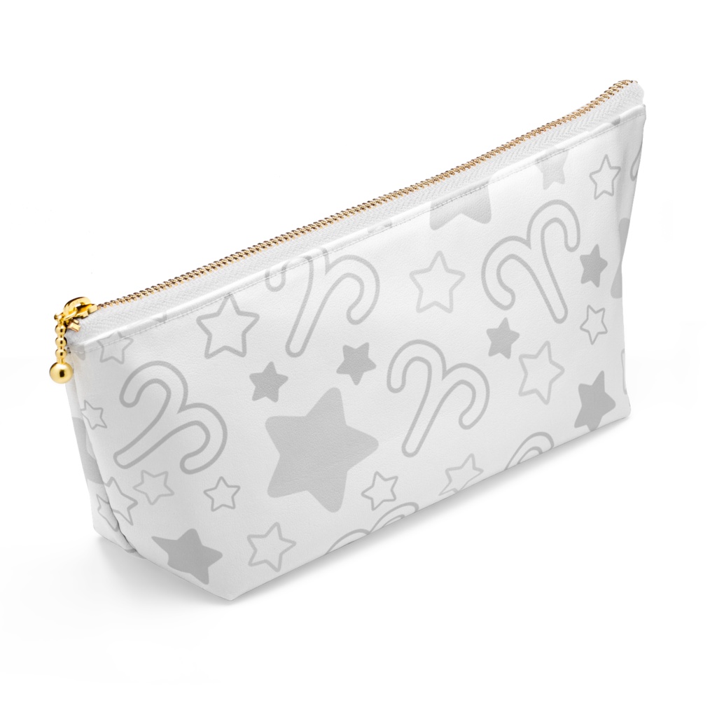 白色のおひつじ座のポーチ