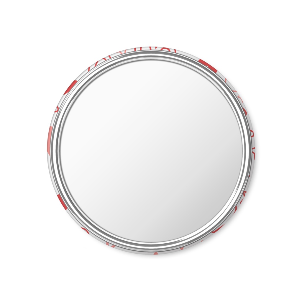 赤色のおひつじ座の缶ミラー