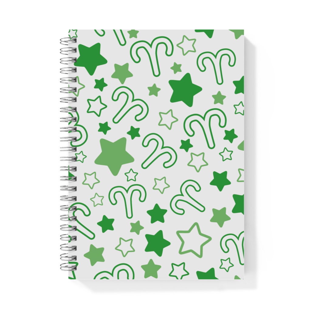 緑色のおひつじ座のノート